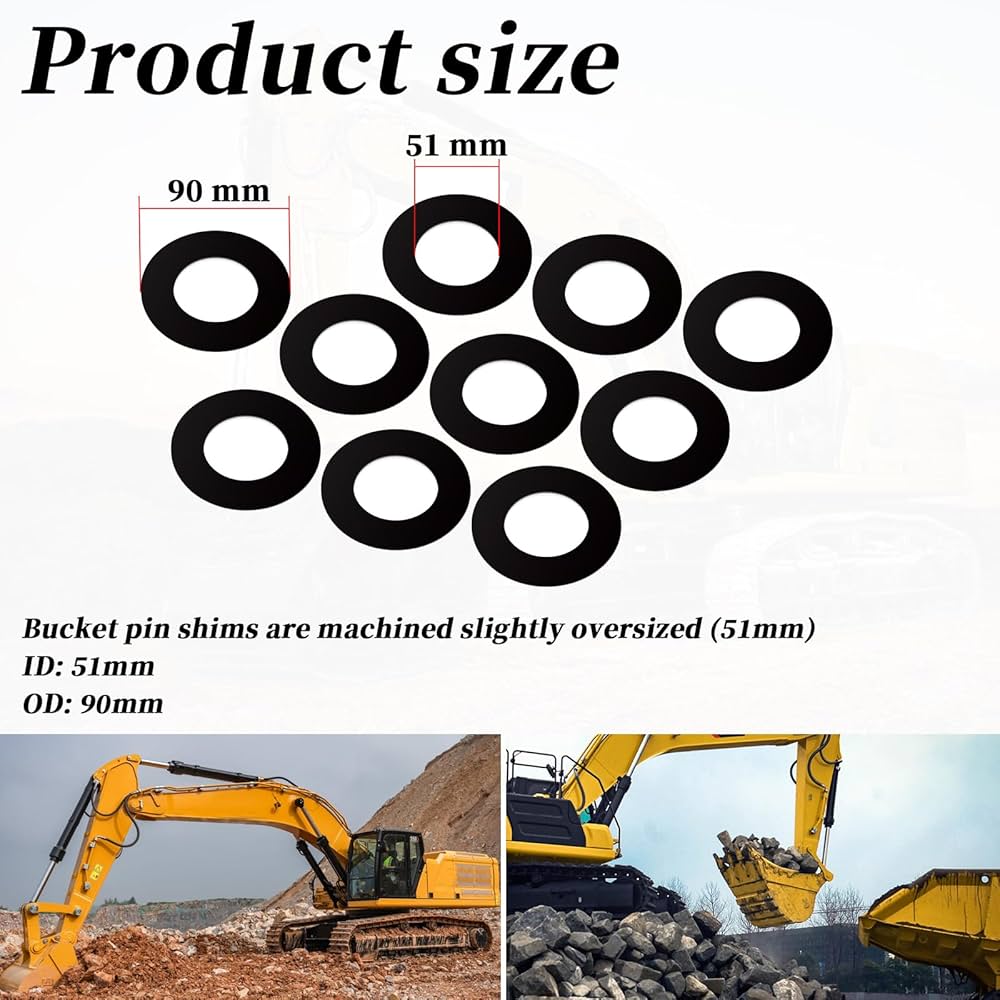 オージースミース Amazon.com: XYgdhqpt 10PCS 50mm Excavator and Skid Steer